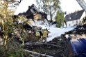 Grossfeuer Einfamilienhaus Siegburg Muehlengrabenstr P1148